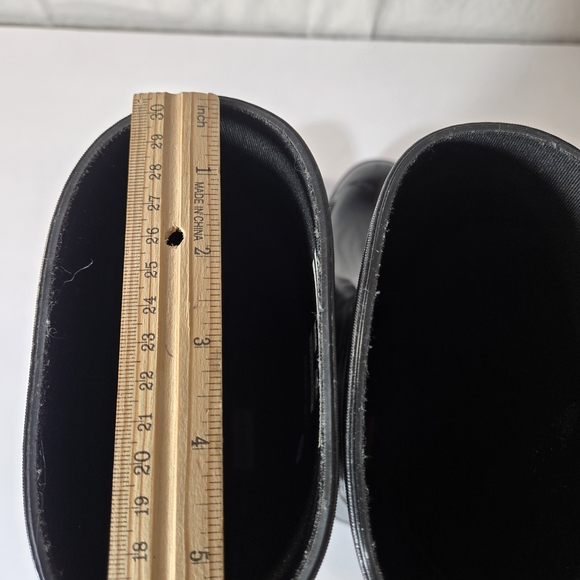 Hunter Black Rain Boots Size 9 - Picture 15 of 15